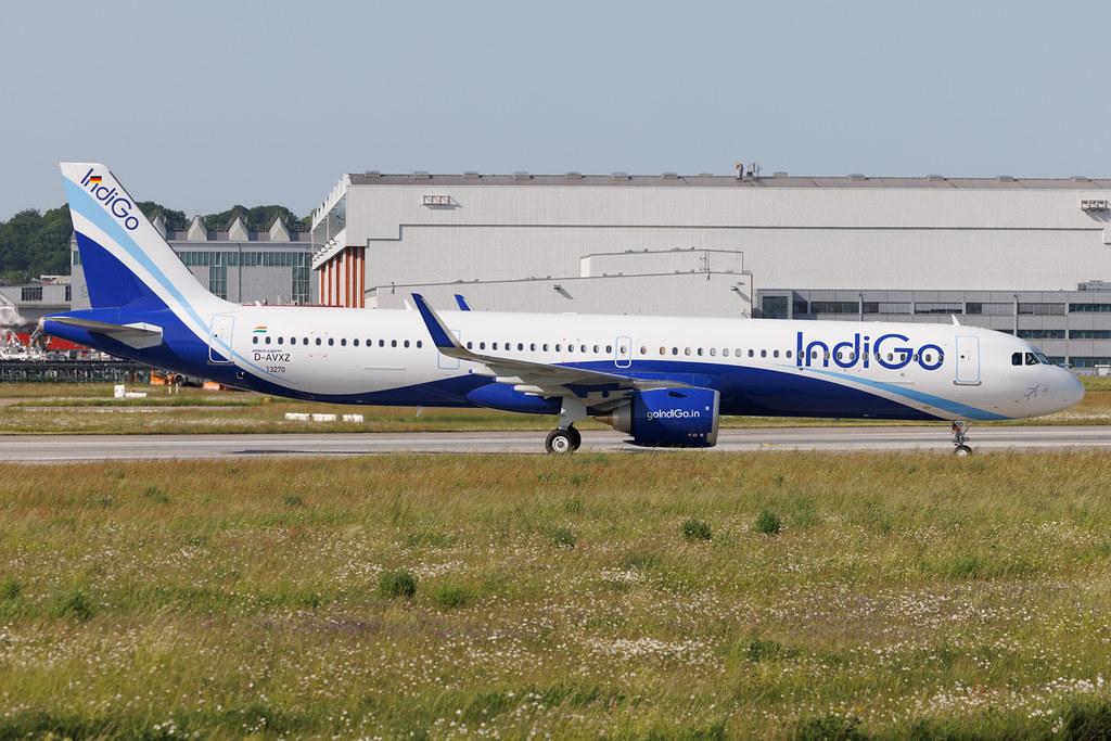 Hamburg Finkenwerder: IndiGo (6E / IGO) | Airbus A321-251NX A21N | D-AVXZ | VT-NOD | MSN 13270