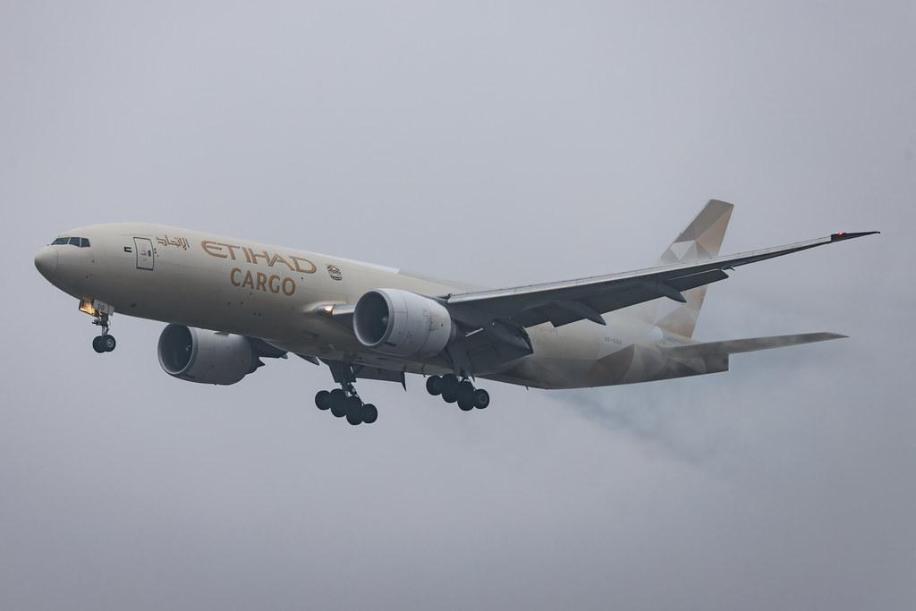 Frankfurt Airport: Etihad Cargo (EY / ETD) | Boeing 777-FFX B77L | A6-DDD | MSN 62744