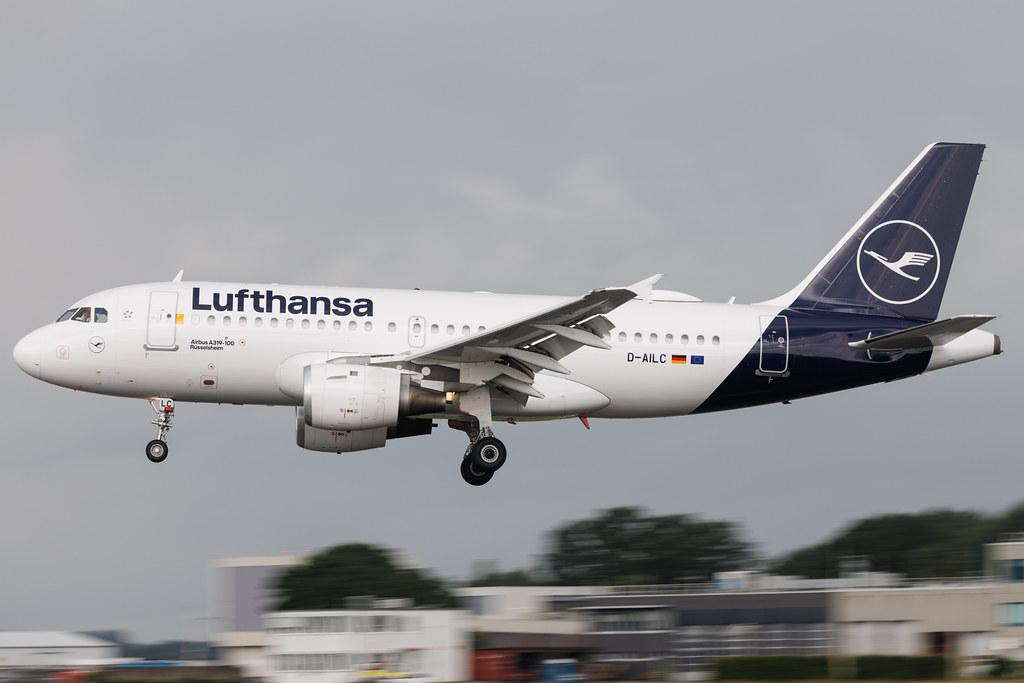 Hamburg Airport: Lufthansa (LH / DLH) | Airbus A319-114 A319 | D-AILC | MSN 0616