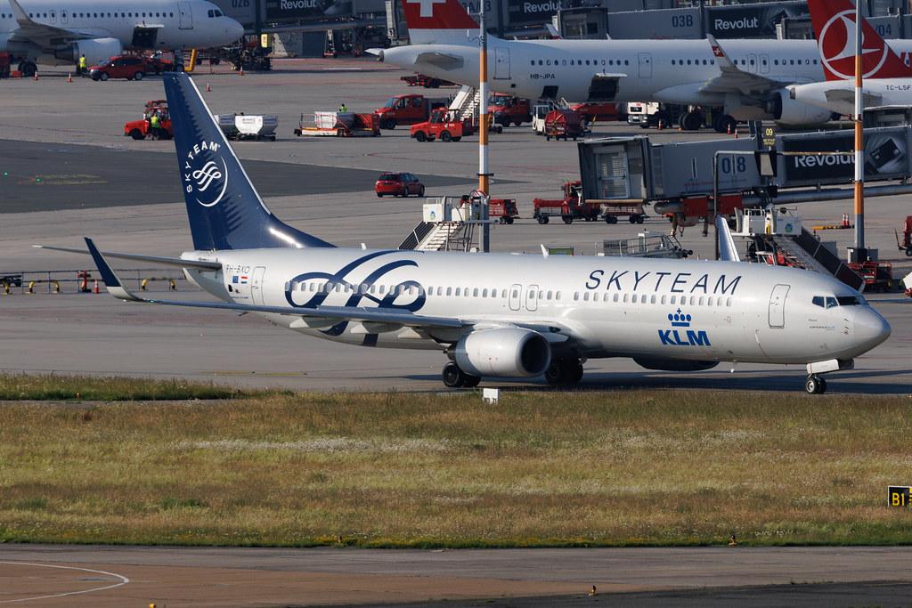 Hamburg Airport: KLM (KL / KLM) | Livery: SkyTeam Livery | Boeing 737-9K2 B739 | PH-BXO | MSN 29599