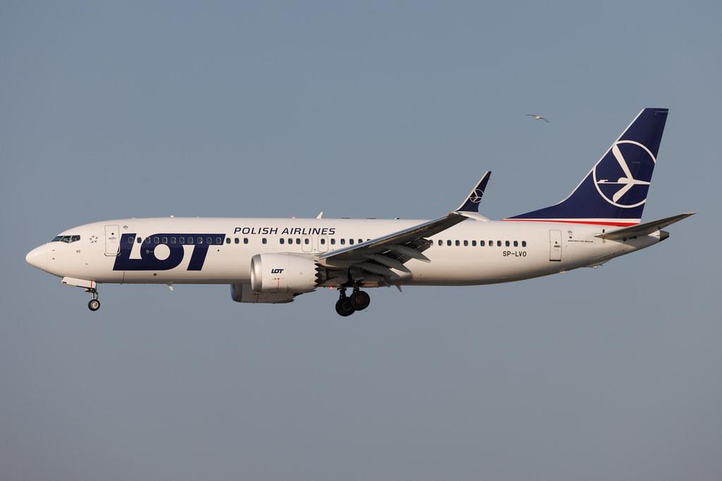 Hamburg Airport: LOT (LO / LOT) | Boeing 737 MAX 8 B38M | SP-LVO | MSN 66441