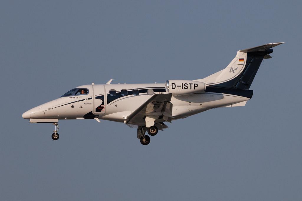 Hamburg Airport: A-Aviation  | Operator: ProAir Aviation | Embraer Phenom 100 E50P | D-ISTP | MSN 50000147