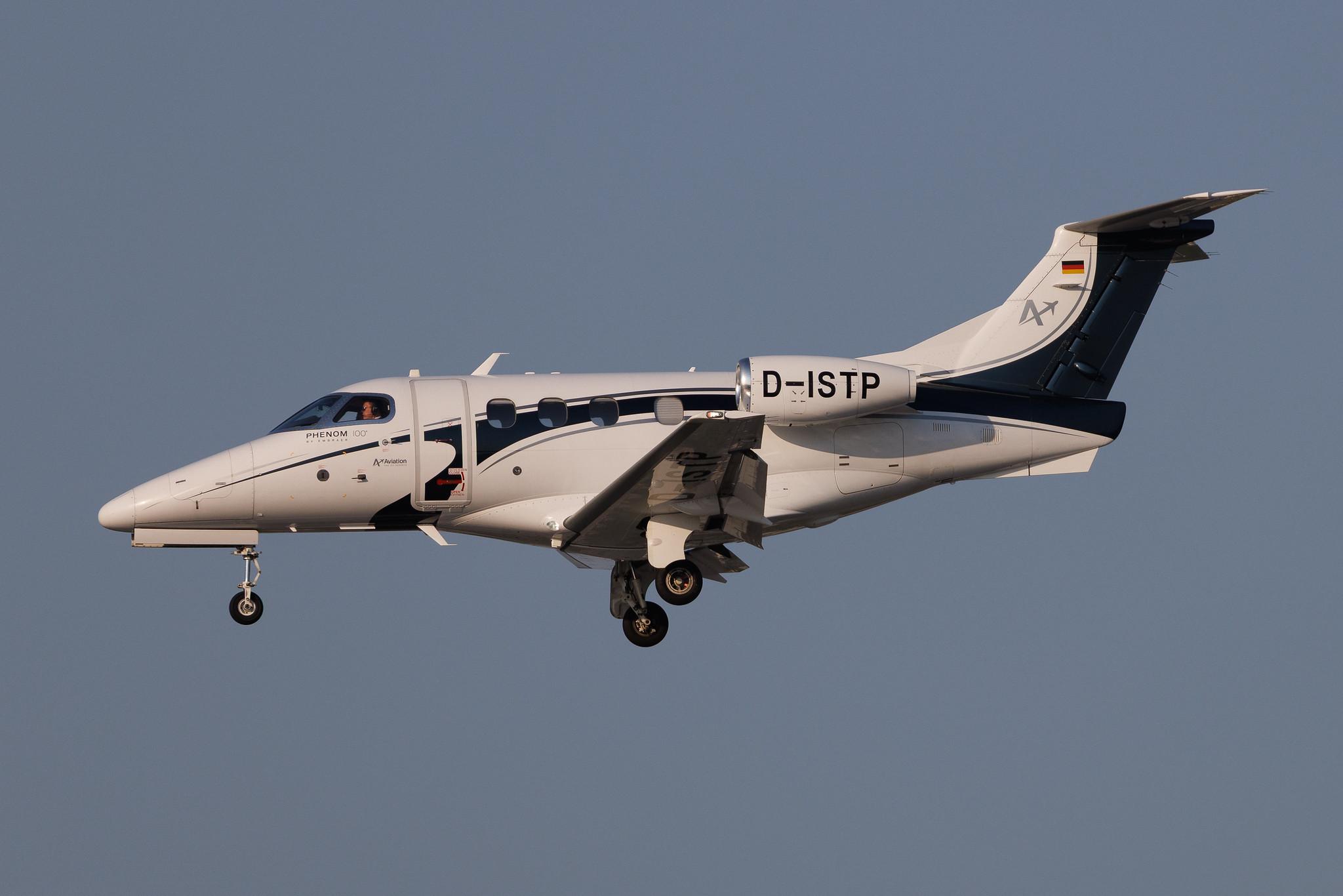 Hamburg Airport: A-Aviation  | Operator: ProAir Aviation | Embraer Phenom 100 E50P | D-ISTP | MSN 50000147