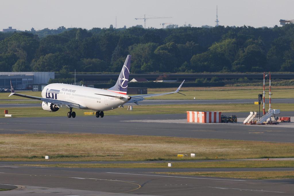 Hamburg Airport: LOT (LO / LOT) | Boeing 737 MAX 8 B38M | SP-LVO | MSN 66441