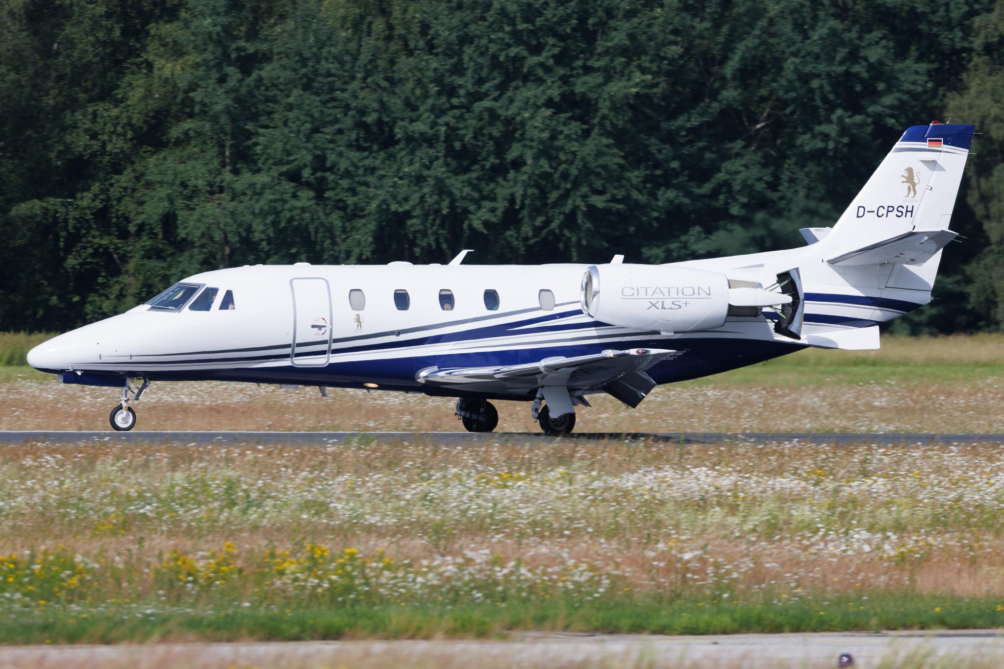 Hamburg Airport: Heron Aviation (HRN) | Cessna Citation XLS+ C56X | D-CPSH | MSN 560-6221