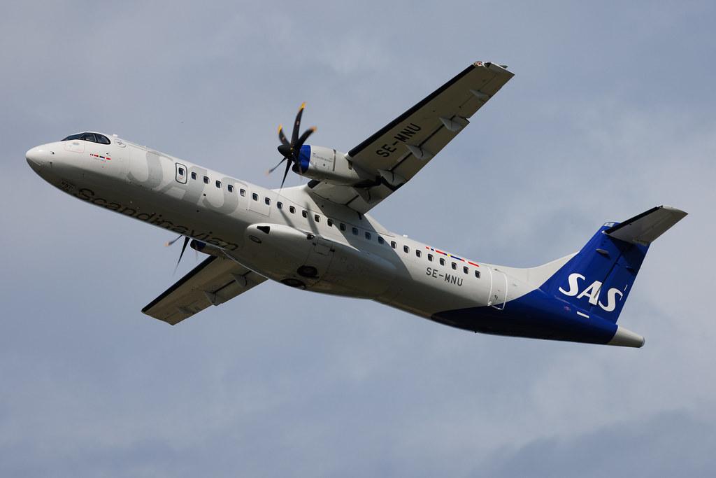 Hamburg Airport: SAS (SK / SAS) | Operator: BRA | ATR 72-600 AT76 | SE-MNU | MSN 1724