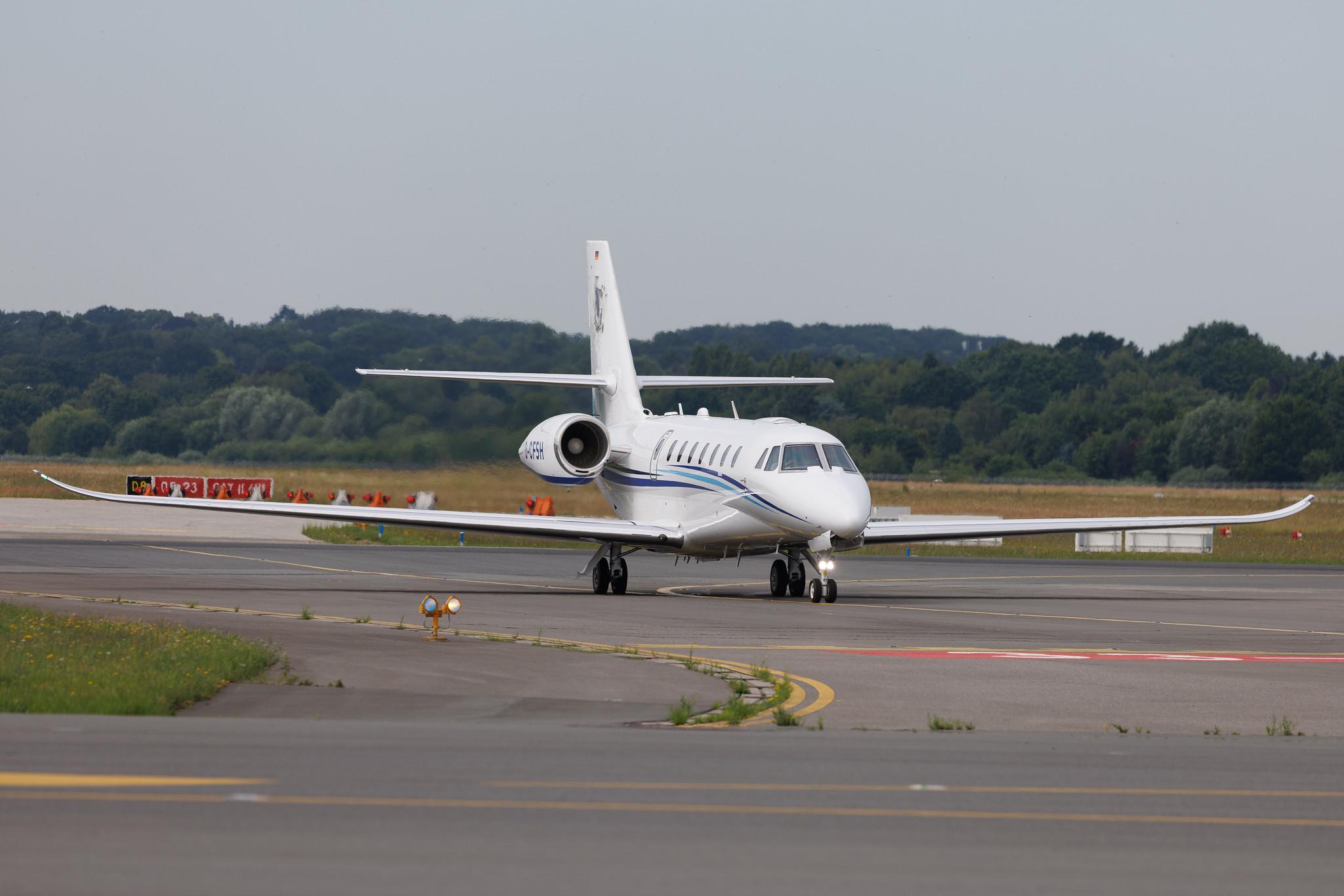 Hamburg Airport: FSH Aviation | Cessna Citation Sovereign+ C680 | D-CFSH | MSN 680-0583
