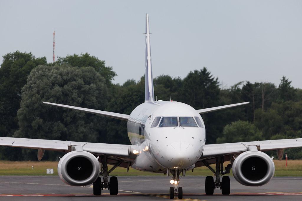 Hamburg Airport: LOT (LO / LOT) | Embraer E190AR E190 | SP-LMF | MSN 19000330