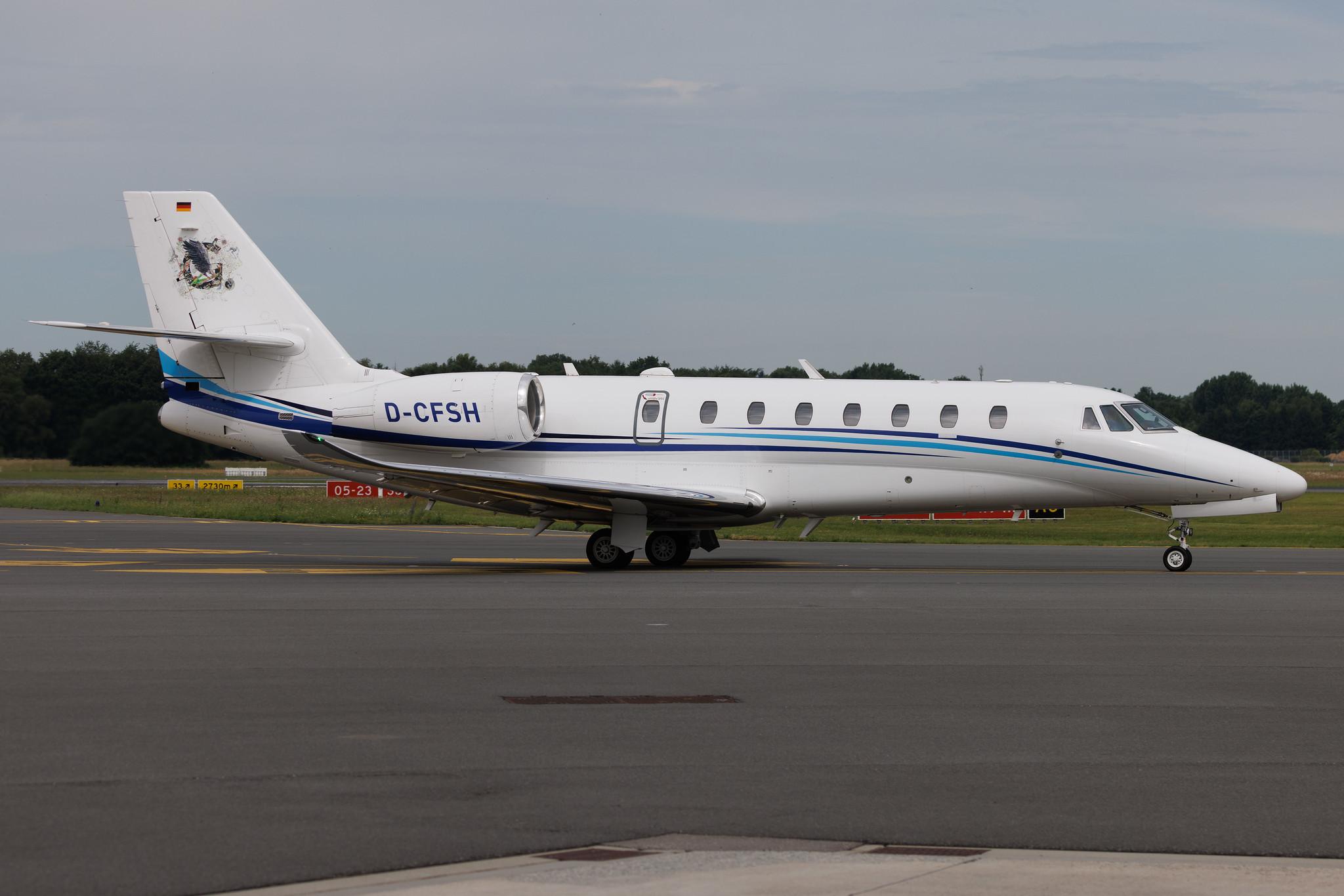 Hamburg Airport: FSH Aviation | Cessna Citation Sovereign+ C680 | D-CFSH | MSN 680-0583