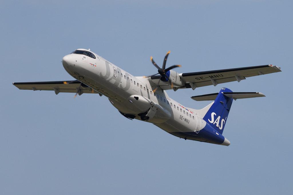 Hamburg Airport: SAS (SK / SAS) | Operator: BRA | ATR 72-600 AT76 | SE-MNU | MSN 1724