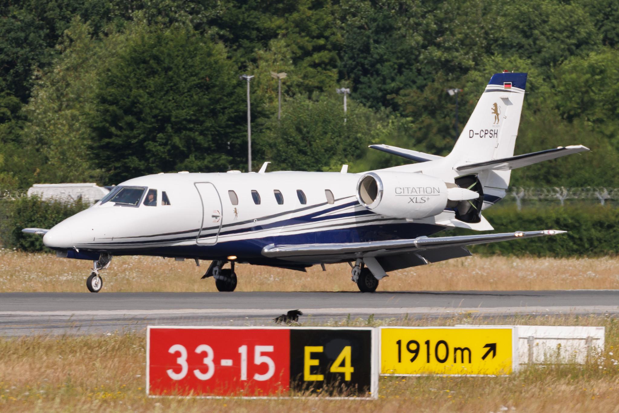 Hamburg Airport: Heron Aviation (HRN) | Cessna Citation XLS+ C56X | D-CPSH | MSN 560-6221