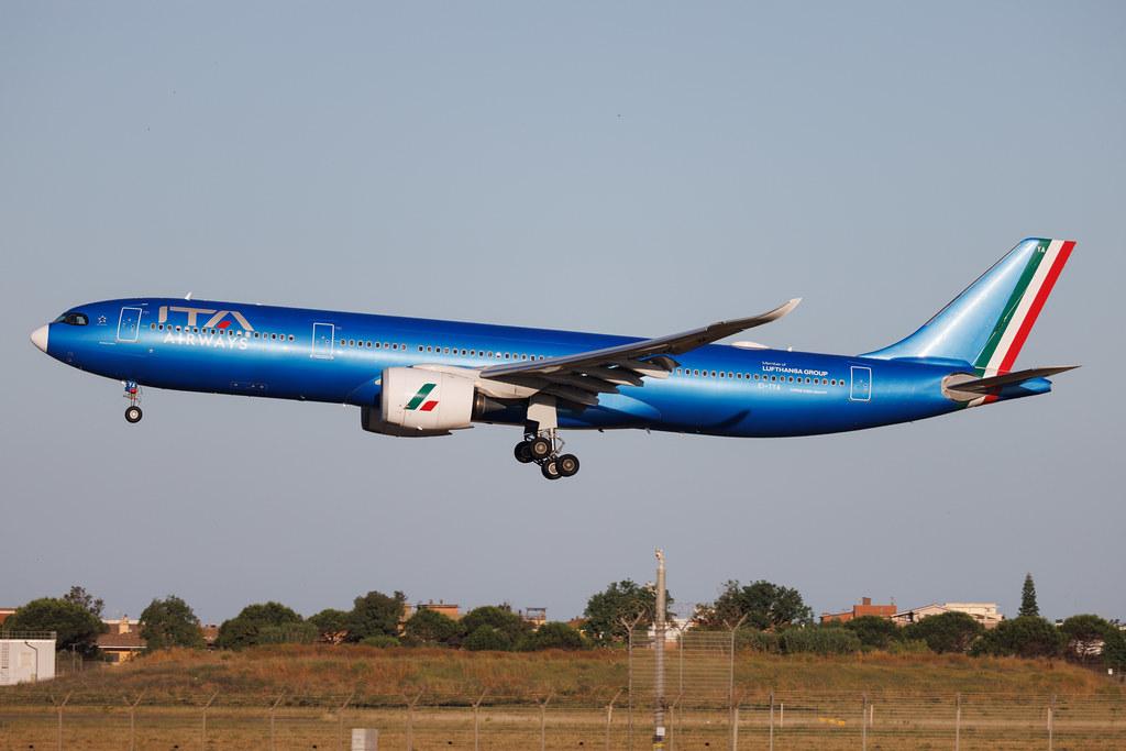 Rome Leonardo da Vinci Fiumicino Airport: ITA Airways (AZ / ITY) | Airbus A330-941 A339 | EI-TYA | MSN 2047