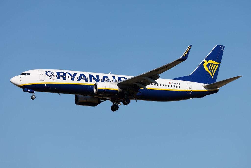 Rome Leonardo da Vinci Fiumicino Airport: Ryanair (FR / RYR) | Operator: Malta Air | Boeing 737-8AS B738 | 9H-QCB | MSN 44723