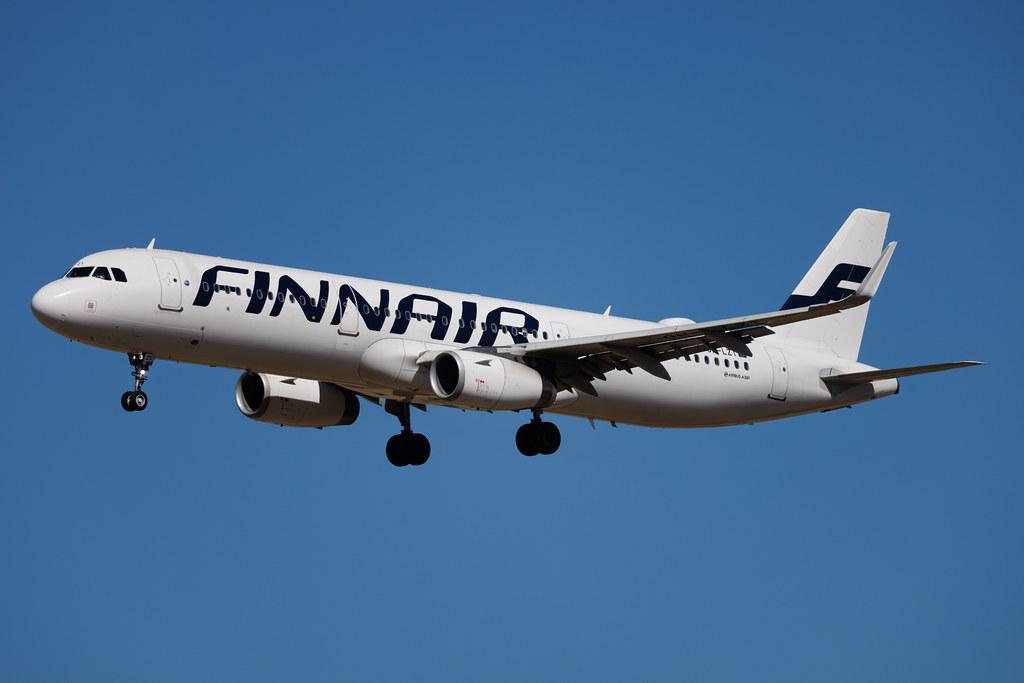 Rome Leonardo da Vinci Fiumicino Airport: Finnair (AY / FIN) | Airbus A321-231 A321 | OH-LZT | MSN 08041