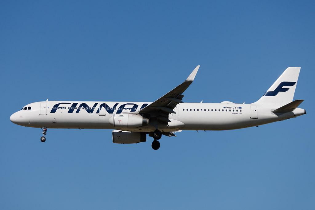 Rome Leonardo da Vinci Fiumicino Airport: Finnair (AY / FIN) | Airbus A321-231 A321 | OH-LZT | MSN 08041