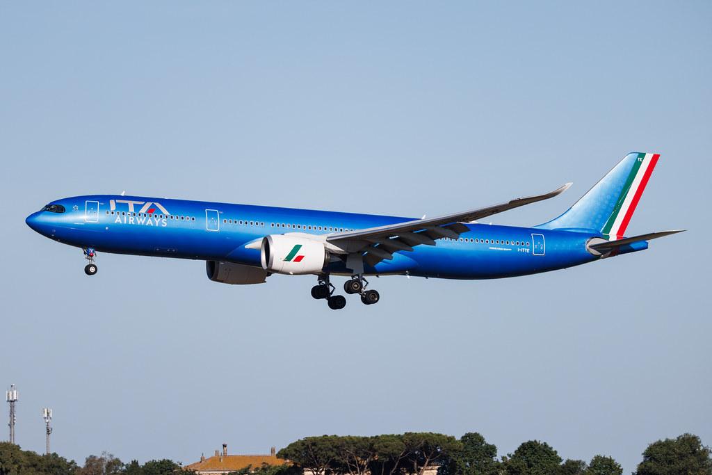 Rome Leonardo da Vinci Fiumicino Airport: ITA Airways (AZ / ITY) | Airbus A330-941 A339 | I-ITYE | MSN 2110