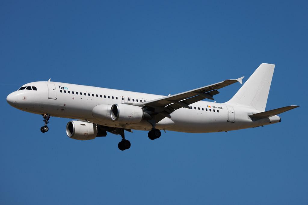 Rome Leonardo da Vinci Fiumicino Airport: FLYYO (4D / DIR) | Airbus A320-214 A320 | YR-ADA | MSN 03218