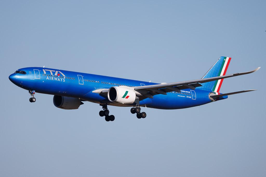 Rome Leonardo da Vinci Fiumicino Airport: ITA Airways (AZ / ITY) | Airbus A330-941 A339 | EI-HJO | MSN 2038