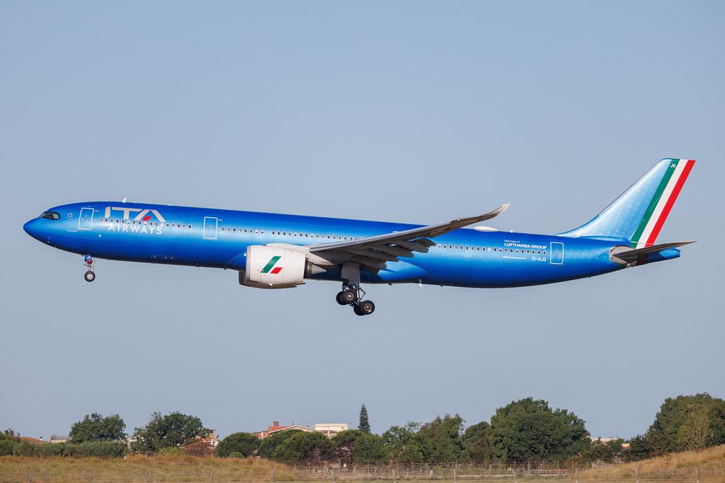 Rome Leonardo da Vinci Fiumicino Airport: ITA Airways (AZ / ITY) | Airbus A330-941 A339 | EI-HJO | MSN 2038