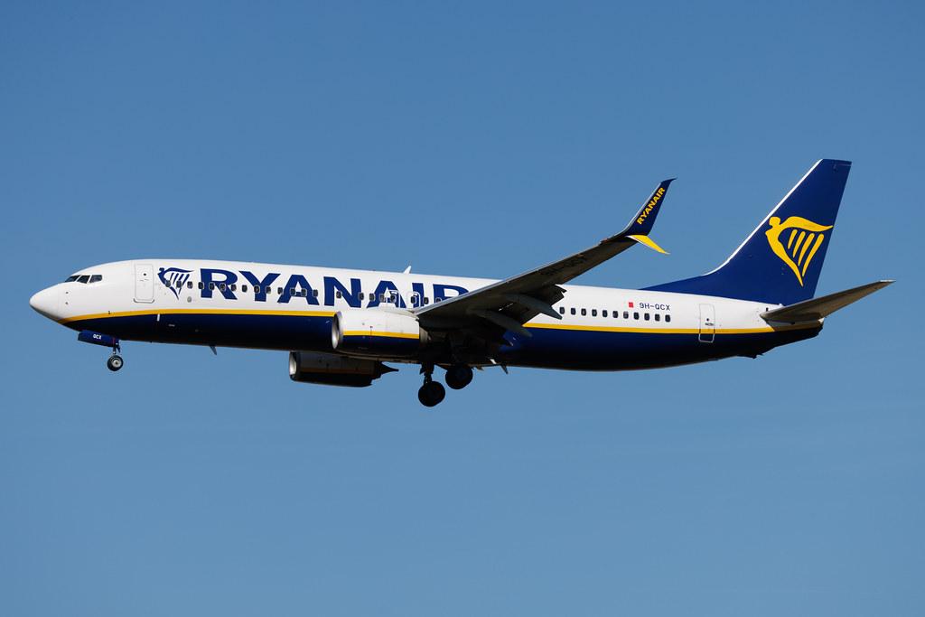 Rome Leonardo da Vinci Fiumicino Airport: Ryanair (FR / RYR) | Operator: Malta Air | Boeing 737-8AS B738 | 9H-QCX | MSN 44740