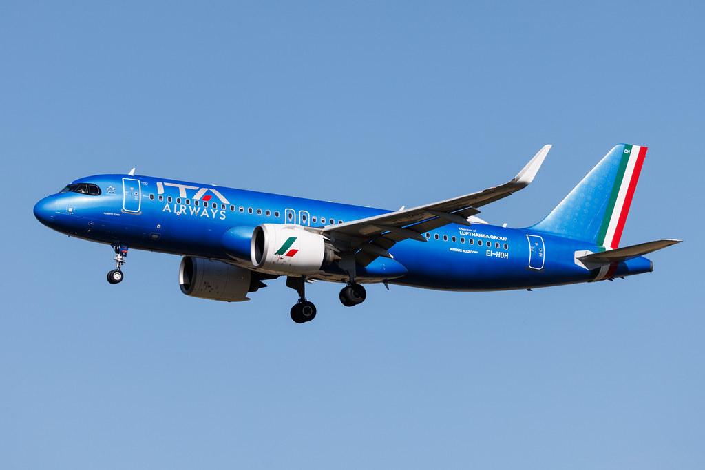 Rome Leonardo da Vinci Fiumicino Airport: ITA Airways (AZ / ITY) | Airbus A320-272N A20N | EI-HOH | MSN 11750