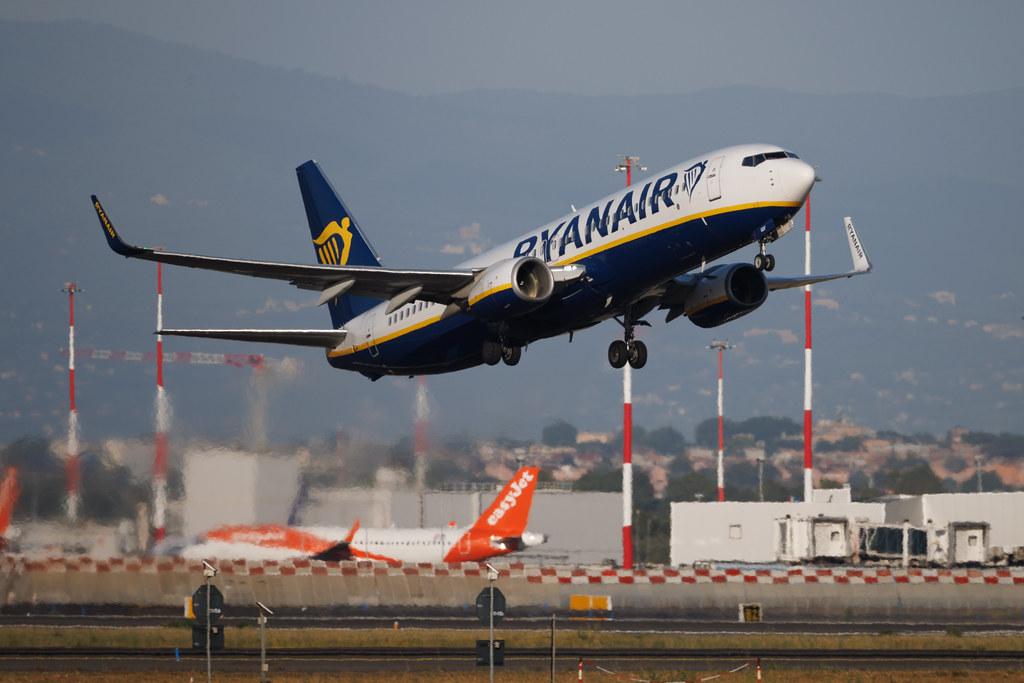 Rome Leonardo da Vinci Fiumicino Airport: Ryanair (FR / RYR) | Operator: Malta Air | Boeing 737-8AS B738 | 9H-QDF | MSN 44755