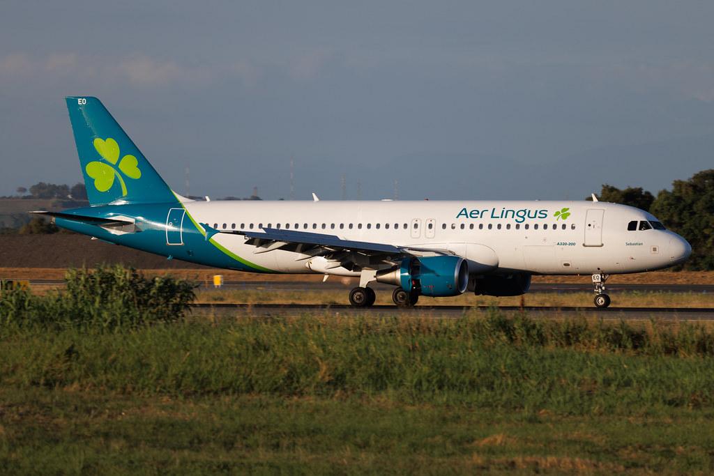 Rome Leonardo da Vinci Fiumicino Airport: Aer Lingus (EI / EIN) | Airbus A320-214 A320 | EI-DEO | MSN 2486