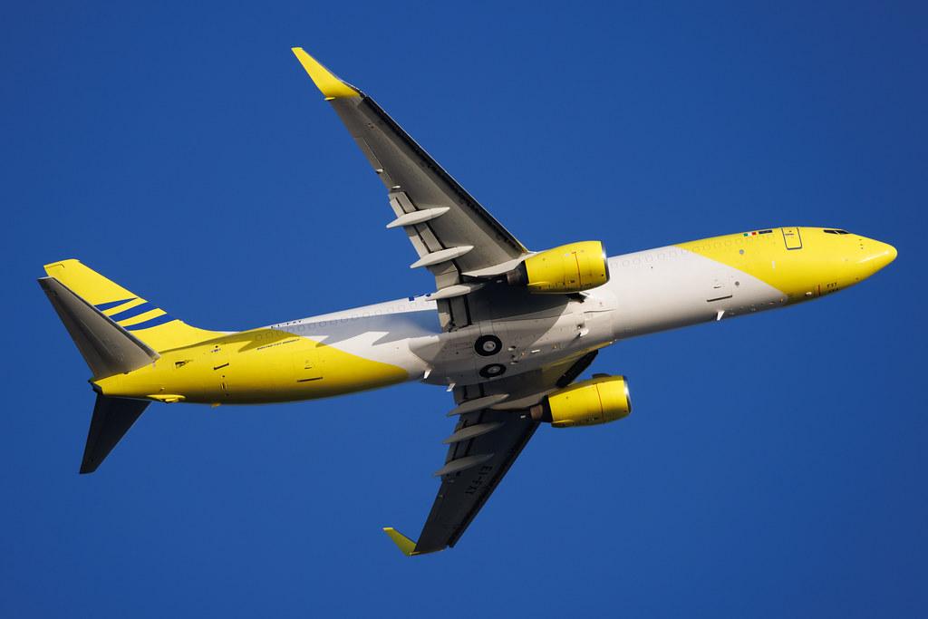 Rome Leonardo da Vinci Fiumicino Airport: Poste Air Cargo (M4 / MSA) | Boeing 737-8EH(BCF) B738 | EI-FXY | MSN 34281