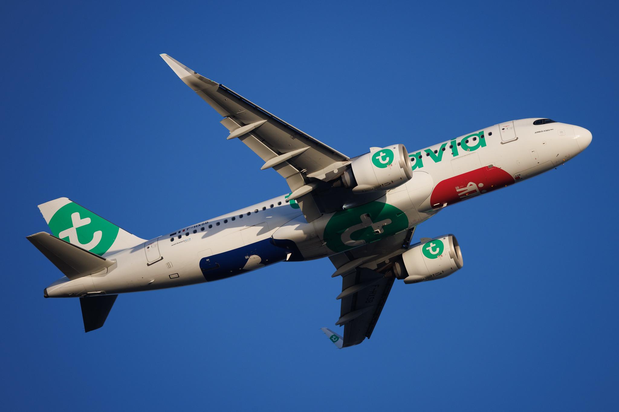 Rome Leonardo da Vinci Fiumicino Airport: Transavia (HV / TRA) | Operator: Transavia France | Airbus A320-252N A20N | F-HXSB | MSN 12045