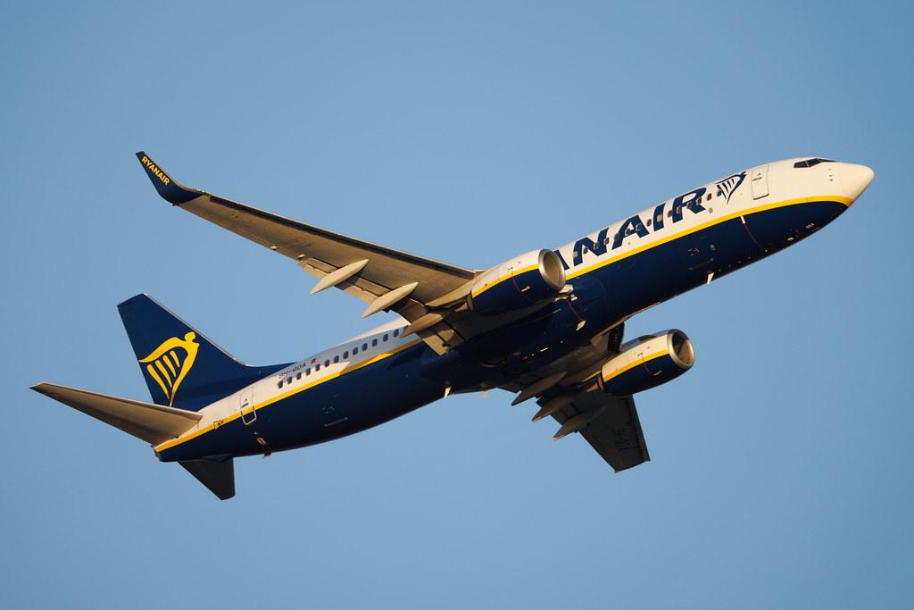 Rome Leonardo da Vinci Fiumicino Airport: Ryanair (FR / RYR) | Operator: Malta Air | Boeing 737-8AS B738 | 9H-QDA | MSN 44750