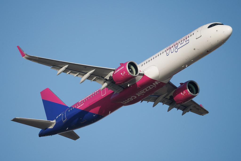 Rome Leonardo da Vinci Fiumicino Airport: Wizz Air (W6 / WZZ) | Operator: Wizz Air Malta | Airbus A321-271NX A21N | 9H-WMC | MSN 12590