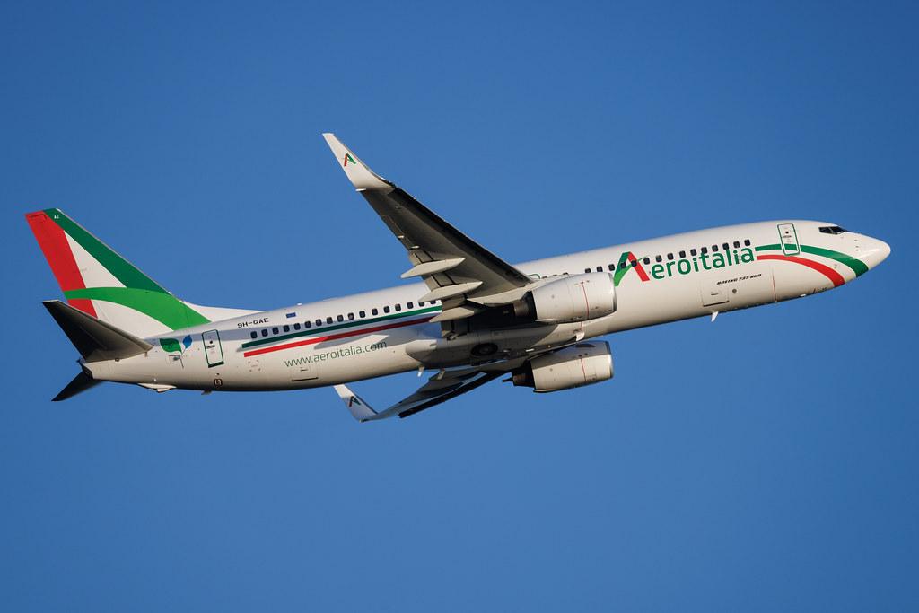 Rome Leonardo da Vinci Fiumicino Airport: Aeroitalia (XZ / AEZ) | Boeing 737-89M B738 | 9H-GAE | MSN 40911