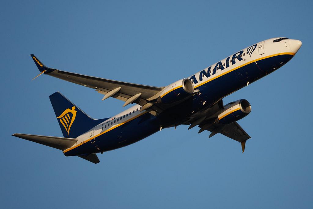 Rome Leonardo da Vinci Fiumicino Airport: Ryanair (FR / RYR) | Boeing 737-8AS B738 | EI-EBD | MSN 37522