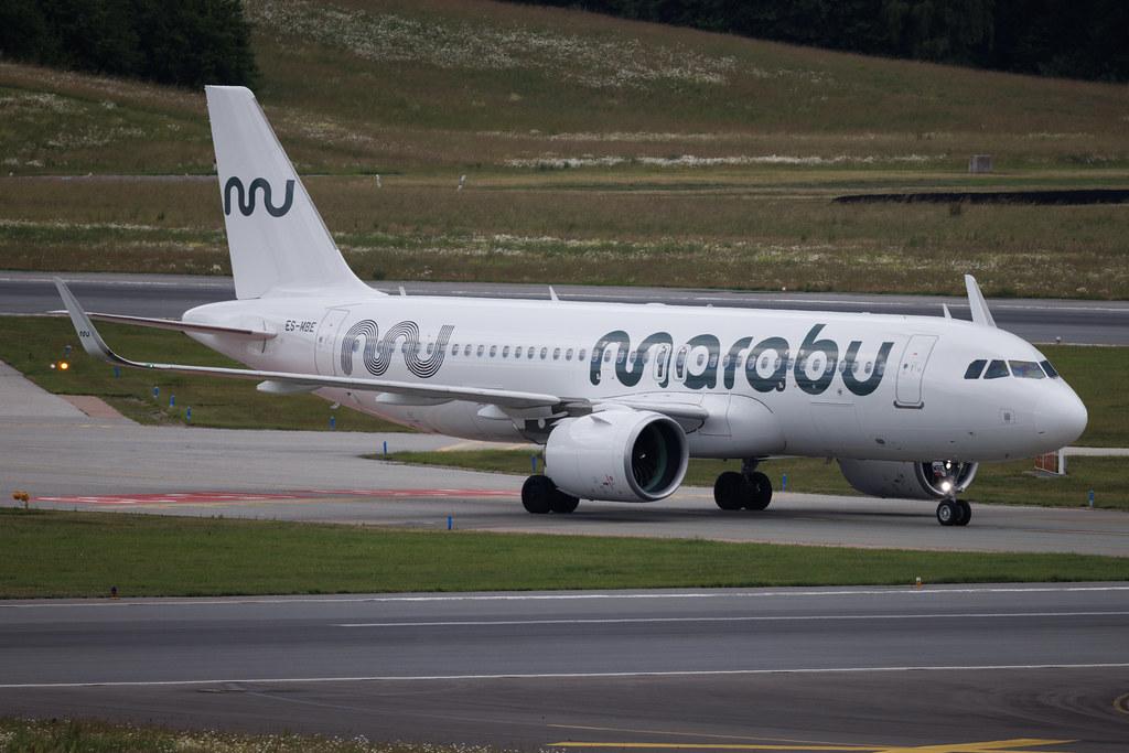 Hamburg Airport: Marabu (DI / MBU) | Airbus A320-271N A20N | ES-MBE | MSN 08310