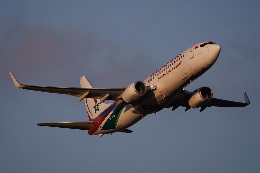 Rome Leonardo da Vinci Fiumicino Airport: Royal Air Maroc (AT / RAM) | Boeing 737-8B6 B738 | CN-ROB | MSN 33060