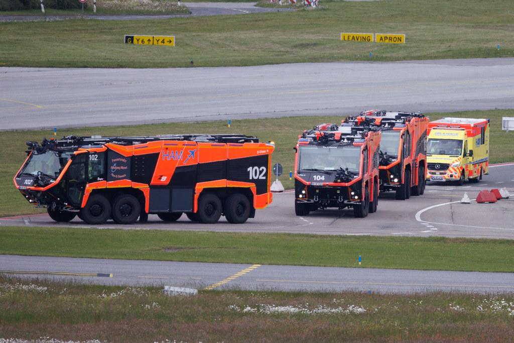 Hamburg Airport: Flughafenfeuerwehr