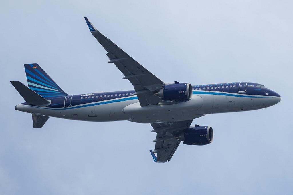 Hamburg Airport: AZAL Azerbaijan Airlines | Airbus A320-251N A20N | D-AUBO | VP-BCK | MSN 13165
