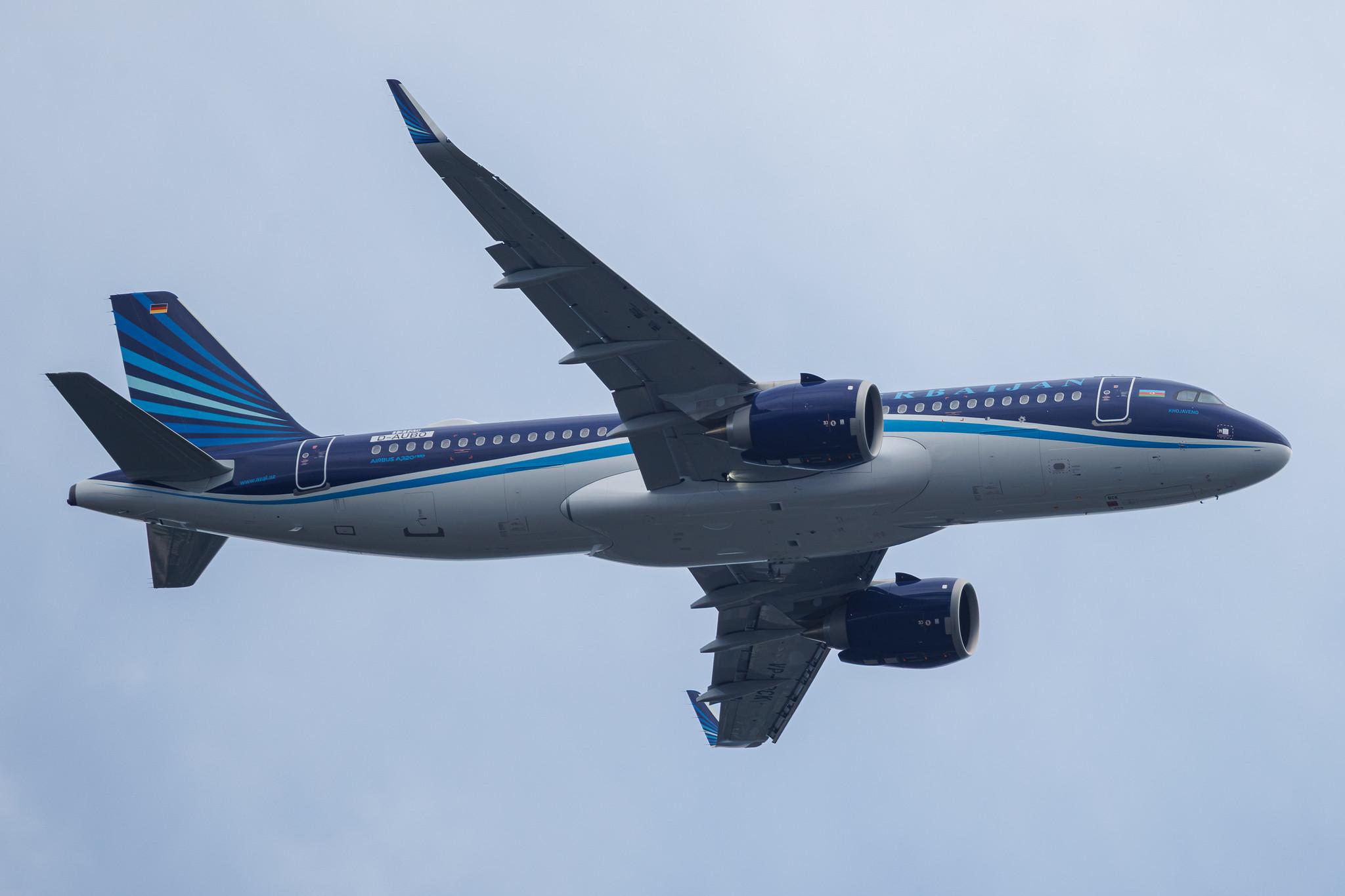 Hamburg Airport: AZAL Azerbaijan Airlines | Airbus A320-251N A20N | D-AUBO | VP-BCK | MSN 13165