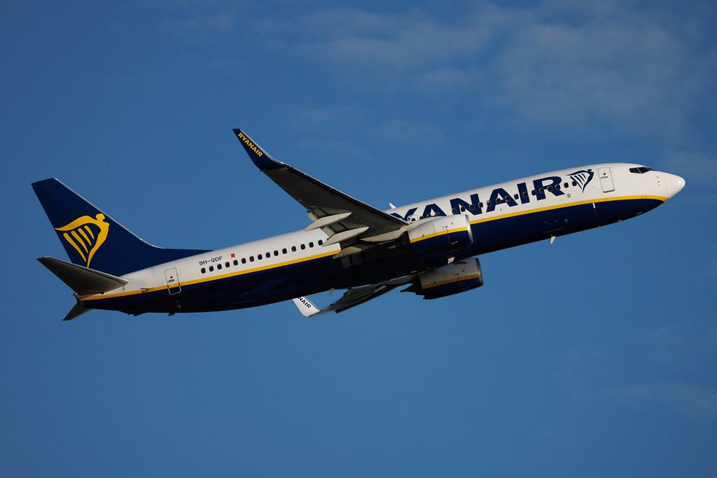 Rome Leonardo da Vinci Fiumicino Airport: Ryanair (FR / RYR) | Operator: Malta Air | Boeing 737-8AS B738 | 9H-QDF | MSN 44755