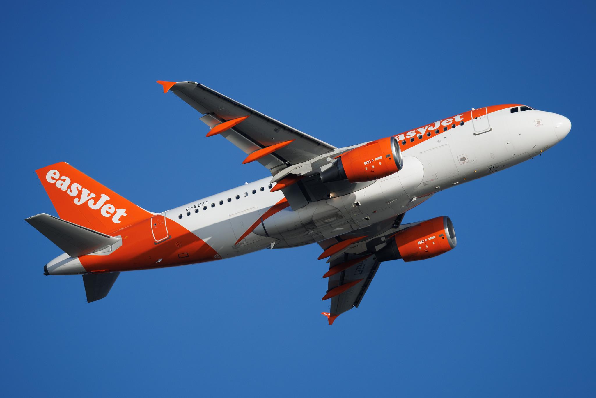 Rome Leonardo da Vinci Fiumicino Airport: easyJet (U2 / EZY) | Airbus A319-111 A319 | G-EZFT | MSN 04132