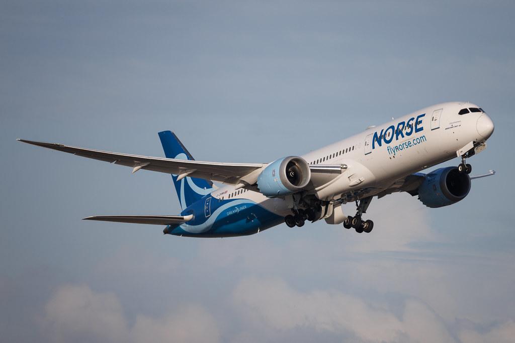 Rome Leonardo da Vinci Fiumicino Airport: Norse (N0 / NBT) | Operator: Norse UK | Boeing 787-9 Dreamliner B789 | G-CKWN | MSN 63317