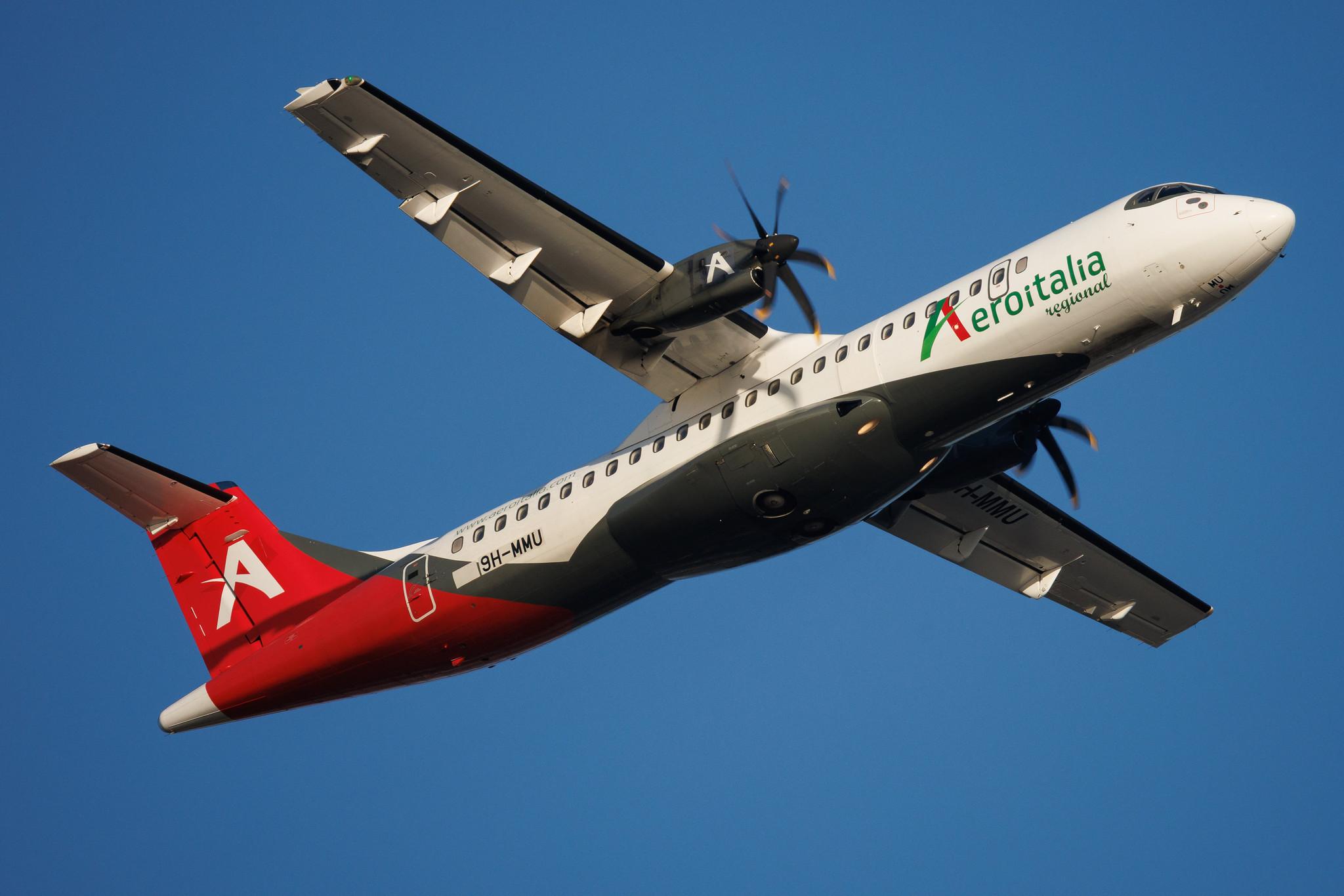 Rome Leonardo da Vinci Fiumicino Airport: Aeroitalia (XZ / AEZ) | ATR 72-600 AT76 | 9H-MMU | MSN 1172