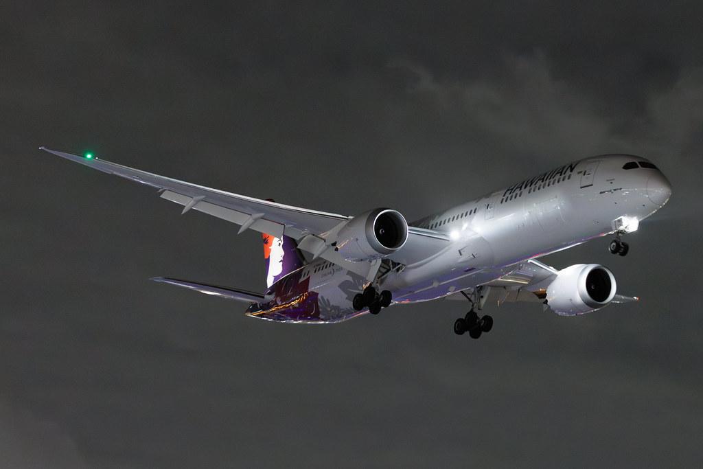Los Angeles International Airport: Hawaiian Airlines (HA / HAL) | Boeing 787-9 Dreamliner B789 | N781HA | MSN 66429
