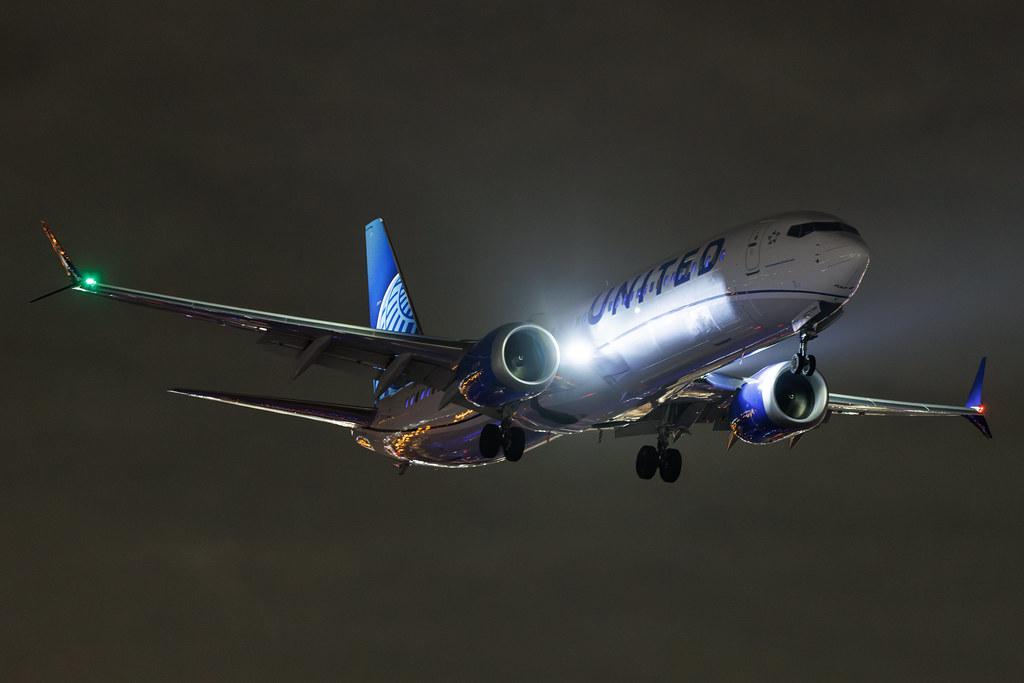 Los Angeles International Airport: United Airlines (UA / UAL) | Boeing 737 MAX 9 B39M | N77572 | MSN 67192