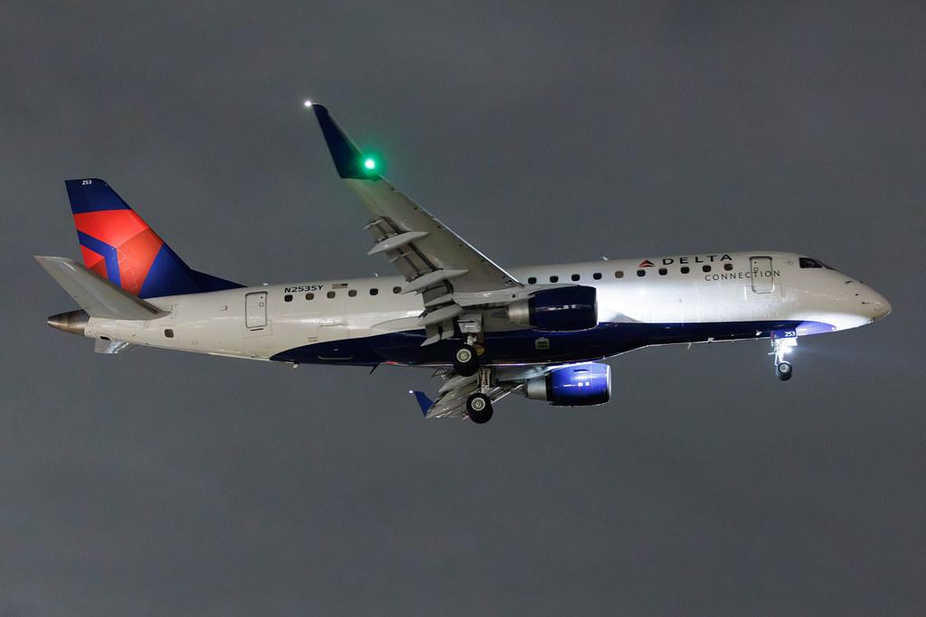 Los Angeles International Airport: Delta Connection (DL / DAL) | Operator: SkyWest Airlines | Embraer E175LR E75L | N253SY | MSN 17000620