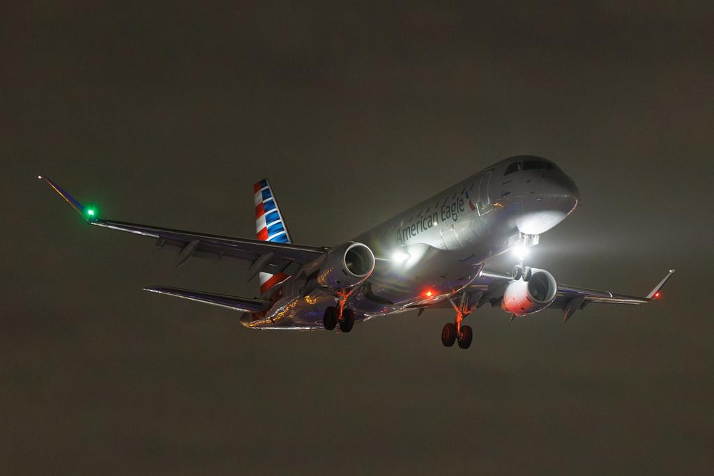Los Angeles International Airport: American Eagle (AA / AAL) | Operator: SkyWest Airlines | Embraer E175LR E75L | N505SY | MSN 17000886