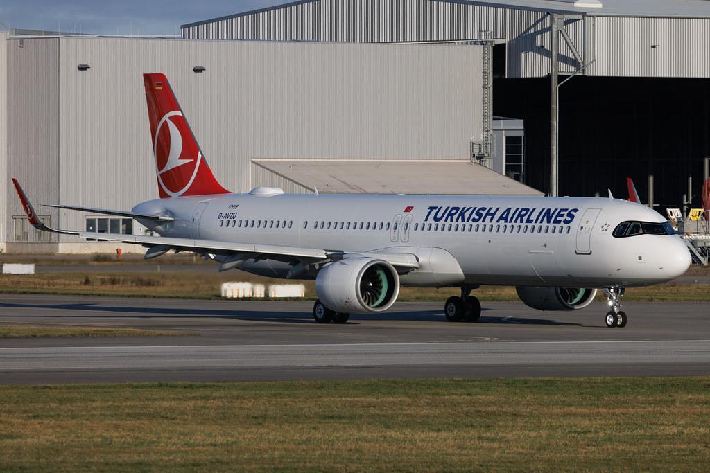 Hamburg Finkenwerder: Turkish Airlines (TK / THY) | Airbus A321-271NX A21N | D-AVZU | TC-LRA | MSN 12935