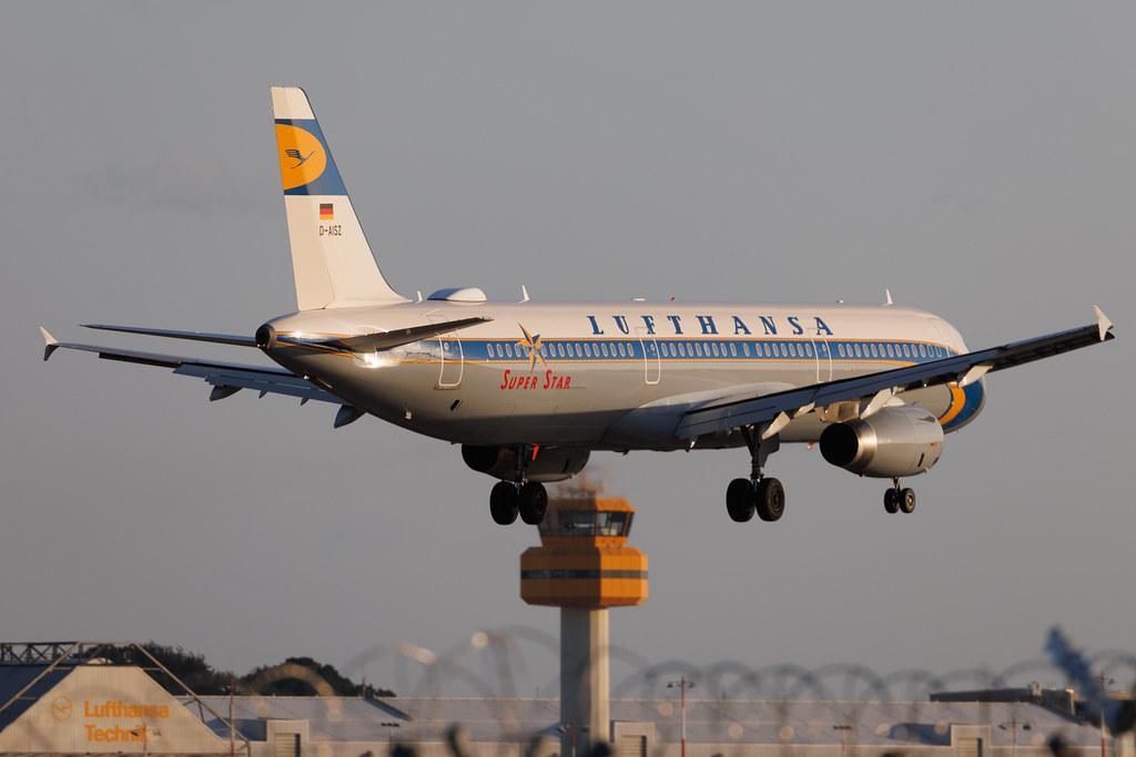 Hamburg Airport: Lufthansa (LH / DLH) | Livery: Superstar Heritage Livery | Airbus A321-231 A321 | D-AISZ | MSN 04085