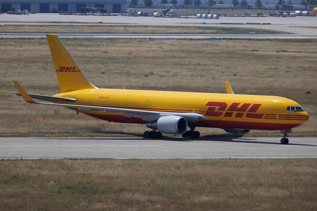 Leipzig Halle Airport: DHL (D0 / DHK) | Operator: DHL Air Austria | Boeing 767-304(ER)(BDSF) B763 | OE-LYB | MSN 28040