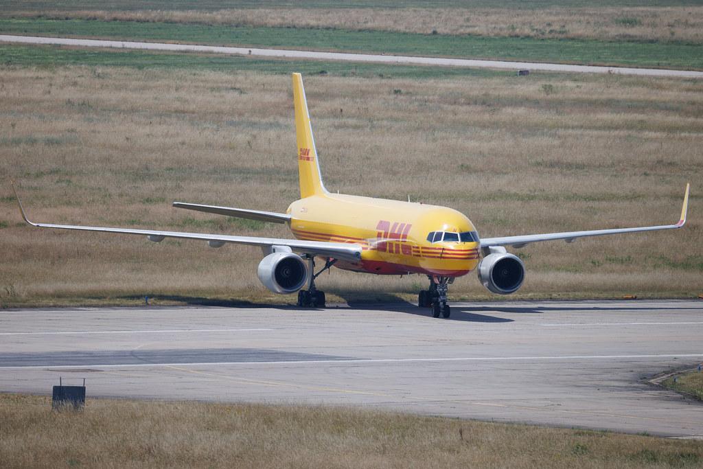 Leipzig Halle Airport: DHL (D0 / DHK) | Operator: DHL Air Austria | Boeing 757-256(PCF) B752 | OE-LNJ | MSN 29312